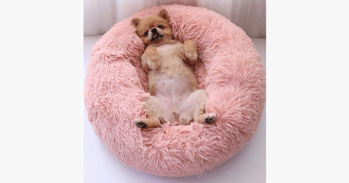Faux Fur Pet Bed