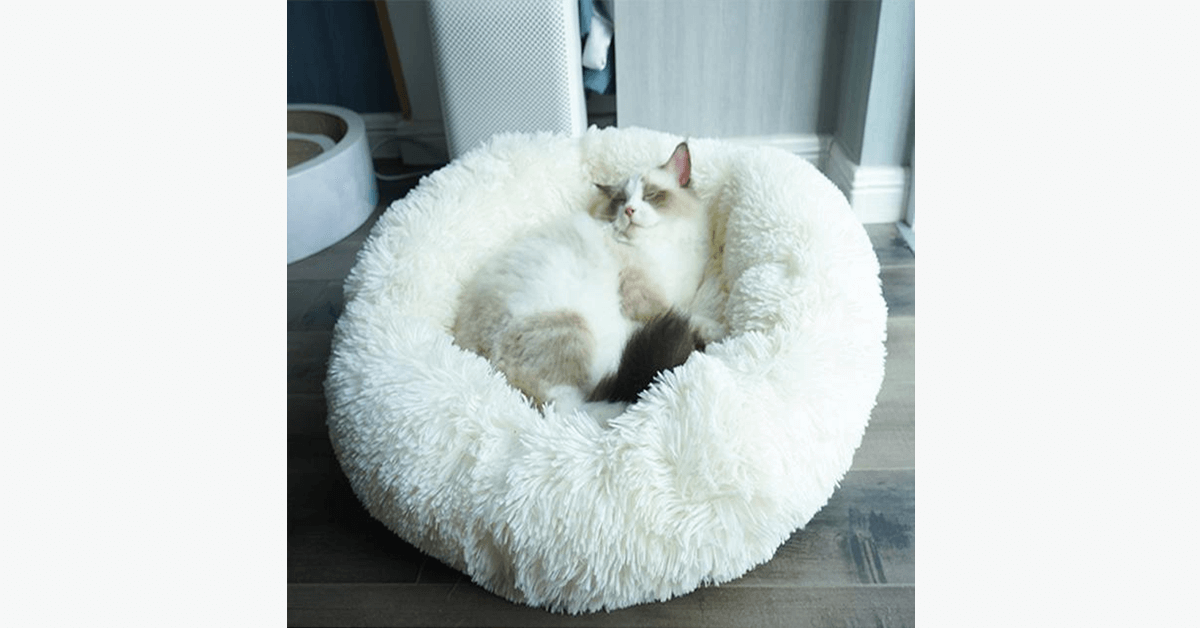 Faux Fur Pet Bed
