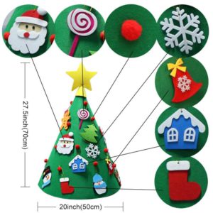 Felt Christmas Tree Kids Christmas Tree Xmas Toddler For Decoration