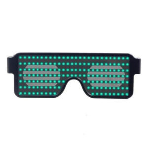 Flash Rechargeable Luminous Led Light Glasses