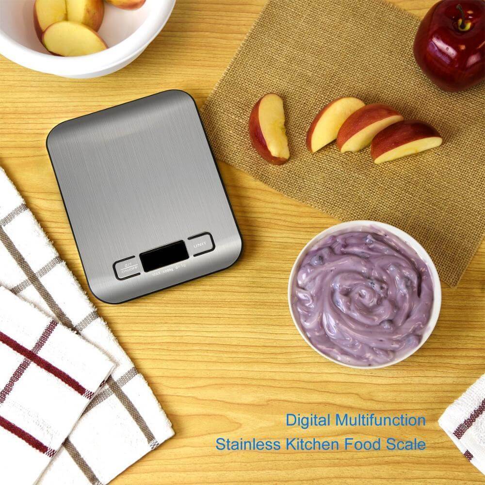 Food Weight Scales Digital Kitchen Scale Stainless Steel