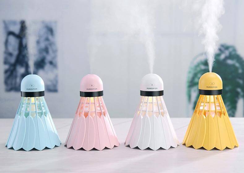 Freshen The Air And Relieve Yourself With Badminton Humidifier Nightlight