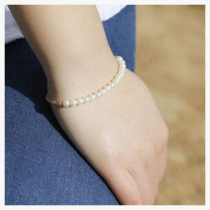 Freshwater Pearl Chain Bracelet