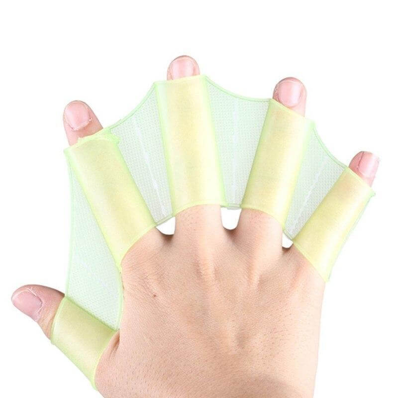 Frog Fingers Palmated Swimming Gloves