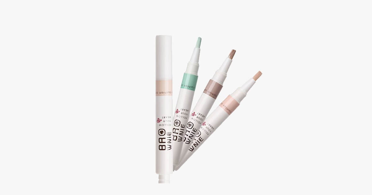 Full Coverage Concealer Pen For Easy Application Set Of 6 Highlighters To Make You Fabulous In Every Way