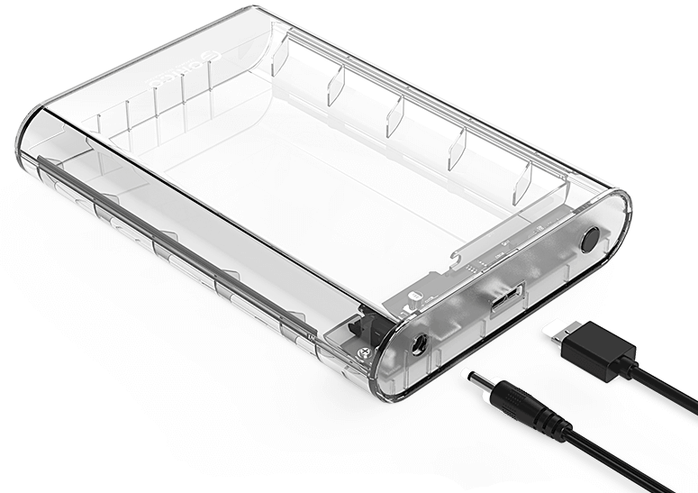 Full Transparent Usb3 0 Hard Drive Adapter For Data Recovery