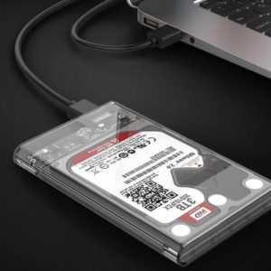 Full Transparent Usb3 0 Hard Drive Adapter For Data Recovery