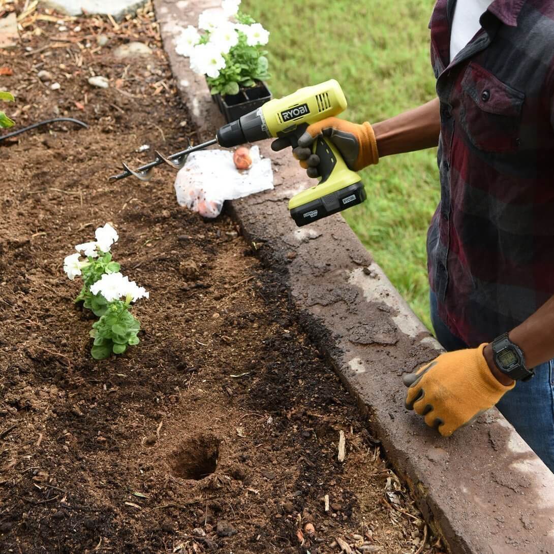 Garden Spiral Hole Drill Planter