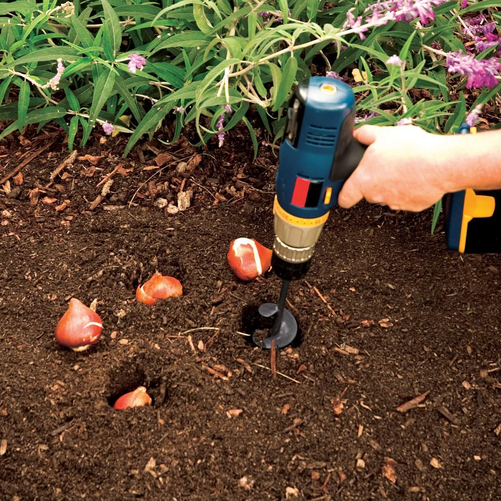 Garden Spiral Hole Drill Planter