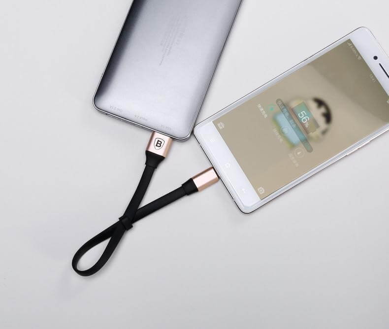 Genius Charging Cable Works On Both Ios And Android Devices