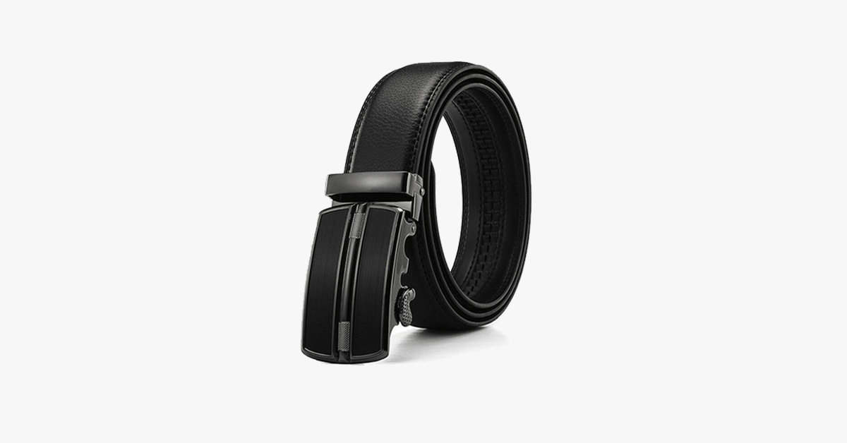 Genuine Leather Buckle Belt