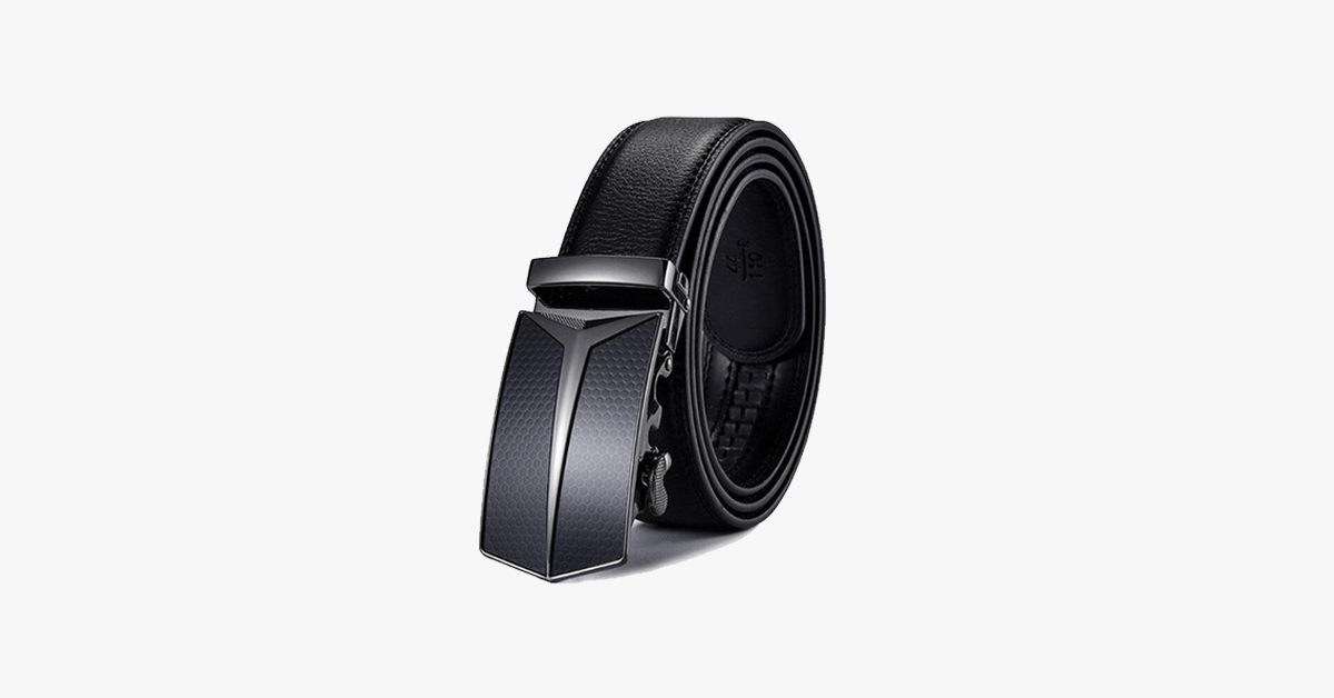 Genuine Leather Buckle Belt