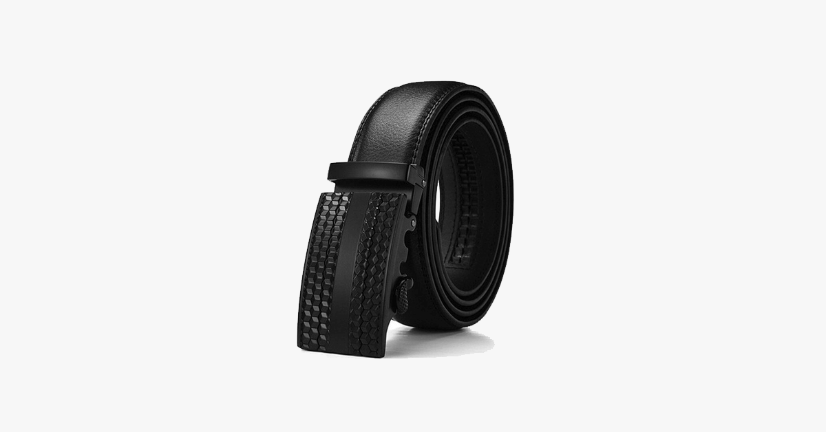 Genuine Leather Buckle Belt