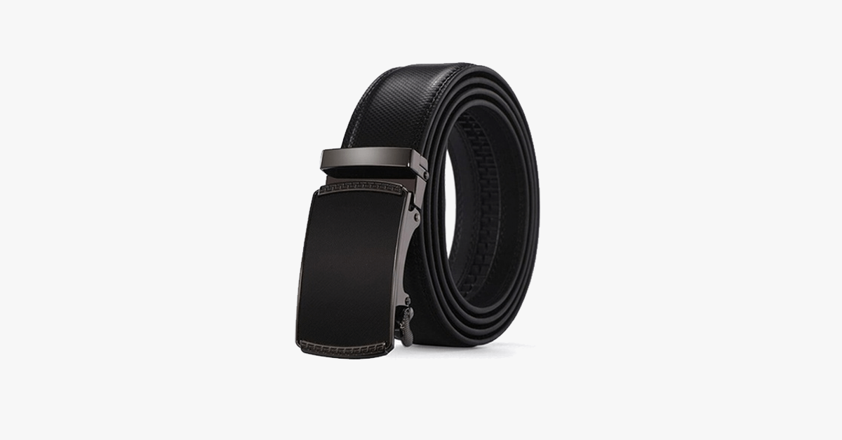 Genuine Leather Buckle Belt