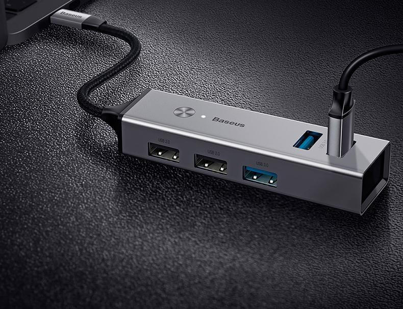 Get The Most Out Of Your Single Usb Type C Port With 5 Port Usb Hub Converter