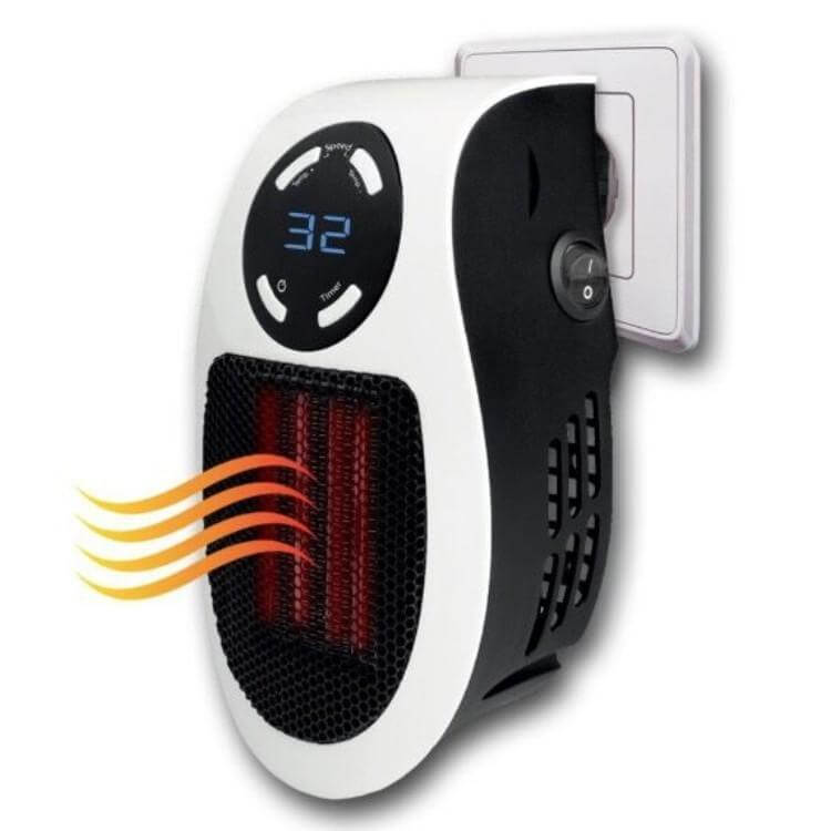 Get Toasty With Handy Heater That Attaches To Any Outlet