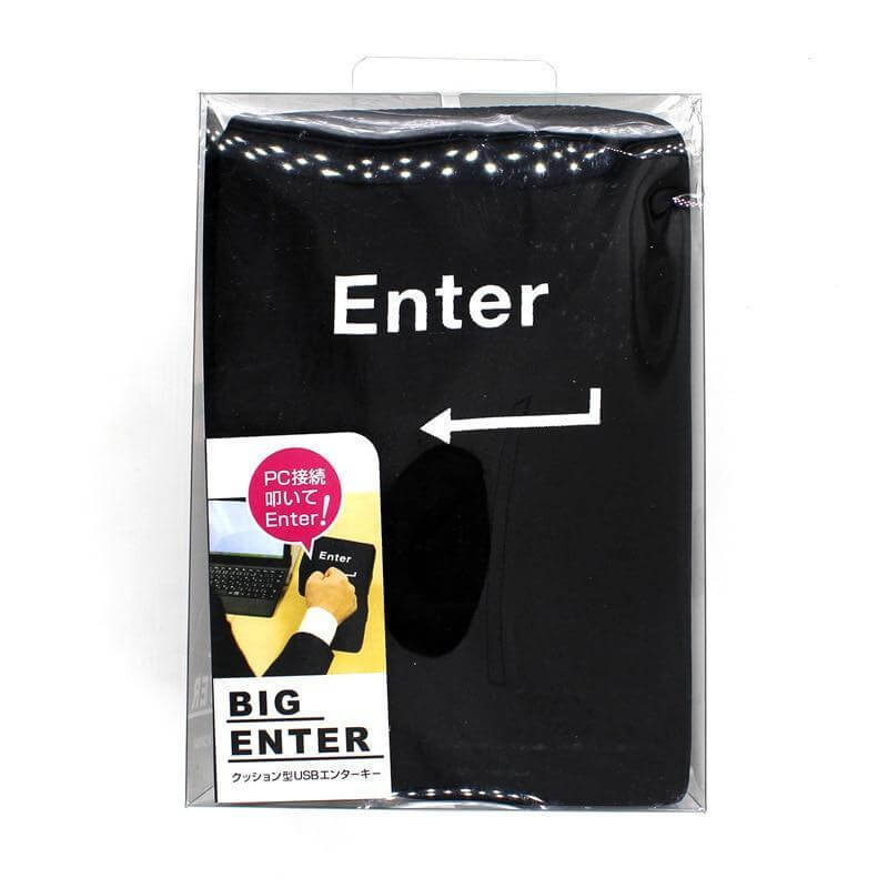 Giant Enter Button Stress Relief Novelty Usb Toy