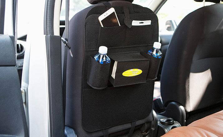 Go Much Smoother With This All In One Backseat Organizer