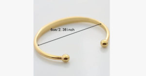 Gold Plated Love Bangle