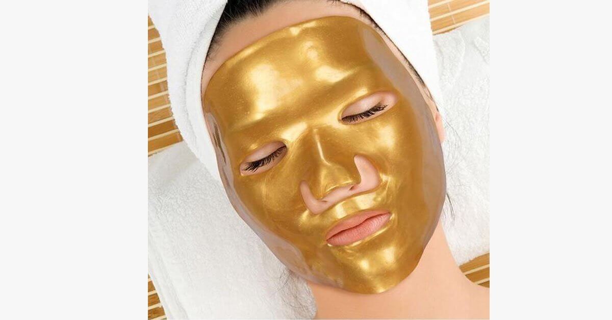 Golden Anti Aging Luxurious Collagen Skin Care Masks