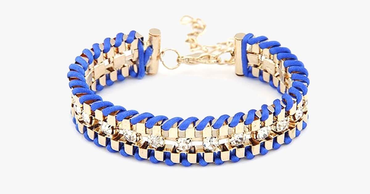Golden Chain Christmas Bracelet Comes In 3 Colors