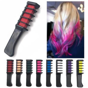 Hair Dye Comb Temporary Hair Color Chalk Comb Styling Tool