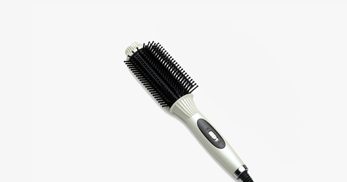 Hair Straightener Brush Perfectly Styled Hair Every Day