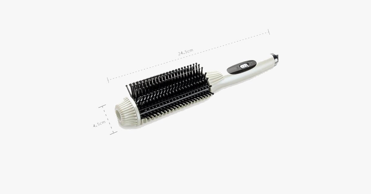 Hair Straightener Brush Perfectly Styled Hair Every Day