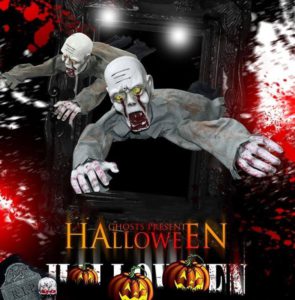 Halloween Props Decorations Creepy Scary Crawling Zombie Dolls