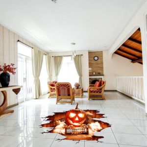 Halloween Stickers 3D Floor Wall Decals Home Decor Party Decoration