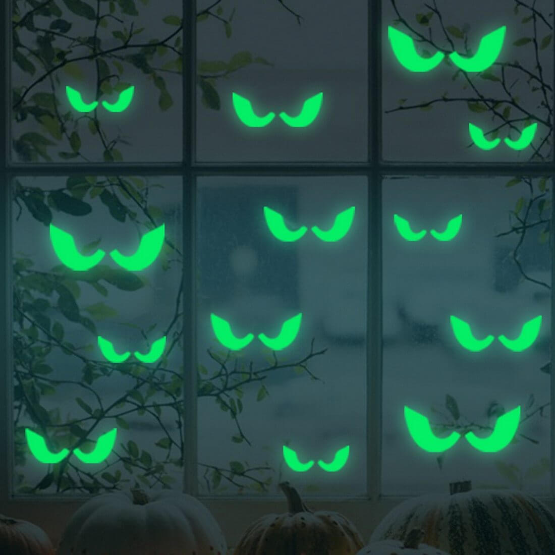 Halloween Stickers Wall Window Decals Halloween Party Decorations