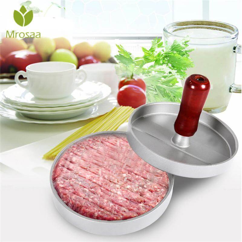 Hamburger Patty Maker Aluminum Alloy Beef Burger Press Maker