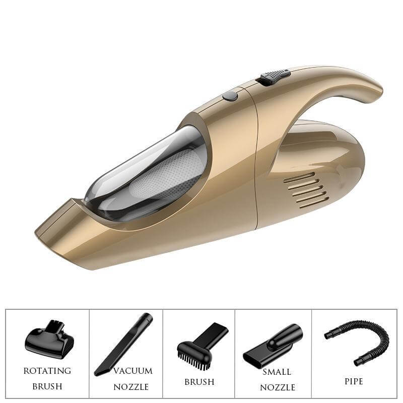 Handheld Car Vacuum Cleaner Mini Maid Taking Care Of All Your Cleaning Needs In Car