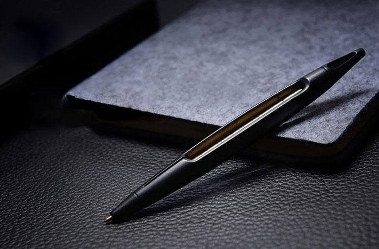 Handsome See Through Metal Ballpoint Pen That Will Accompany You For Life