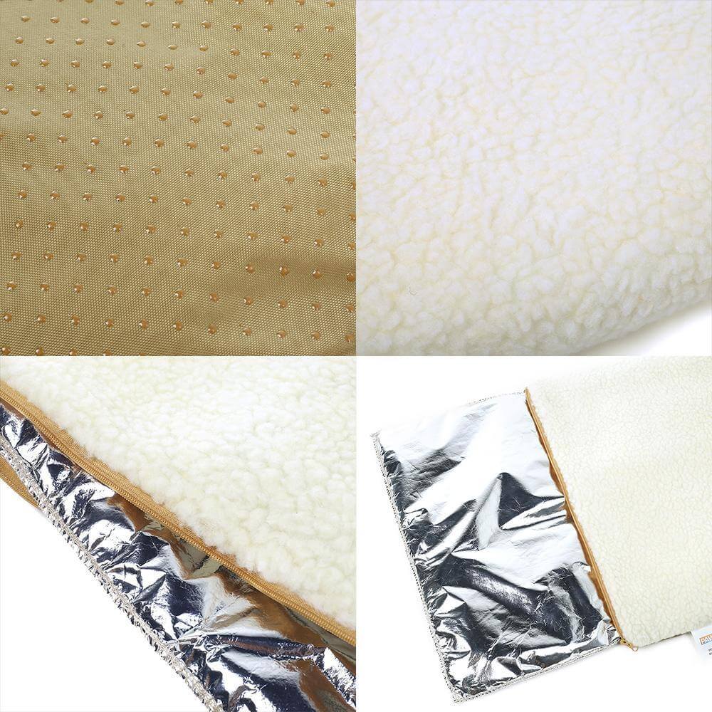 Heated Dog Bed Pet Heating Pad Mat Blanket Warm Dog Bed