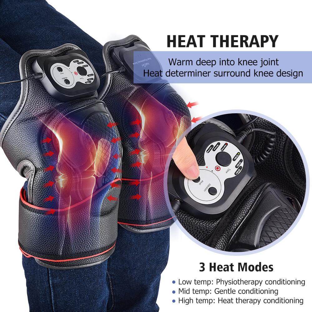 Heated Knee Wrap Knee Heating Pad Arthritis Pain Relief