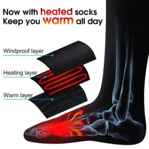 Heated Socks Electric Socks Battery Heated Powered Socks