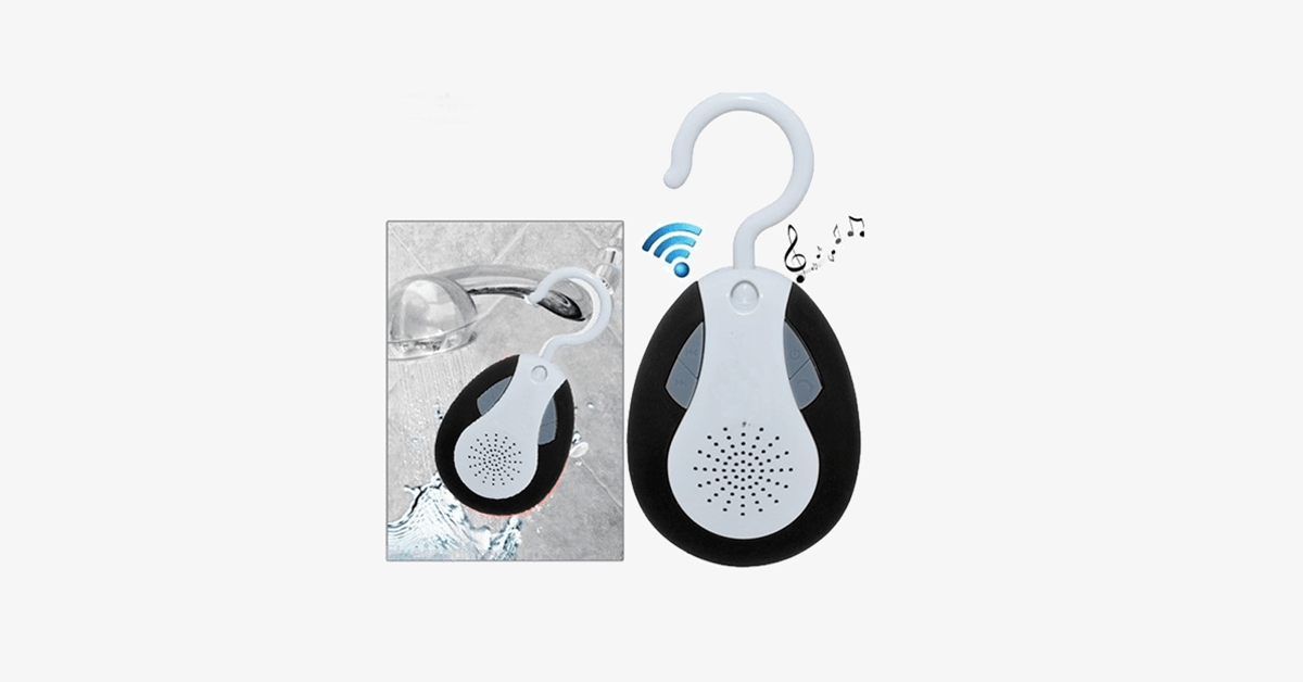 Hi Tech Bluetooth Shower Speakers Waterproof And Delightful