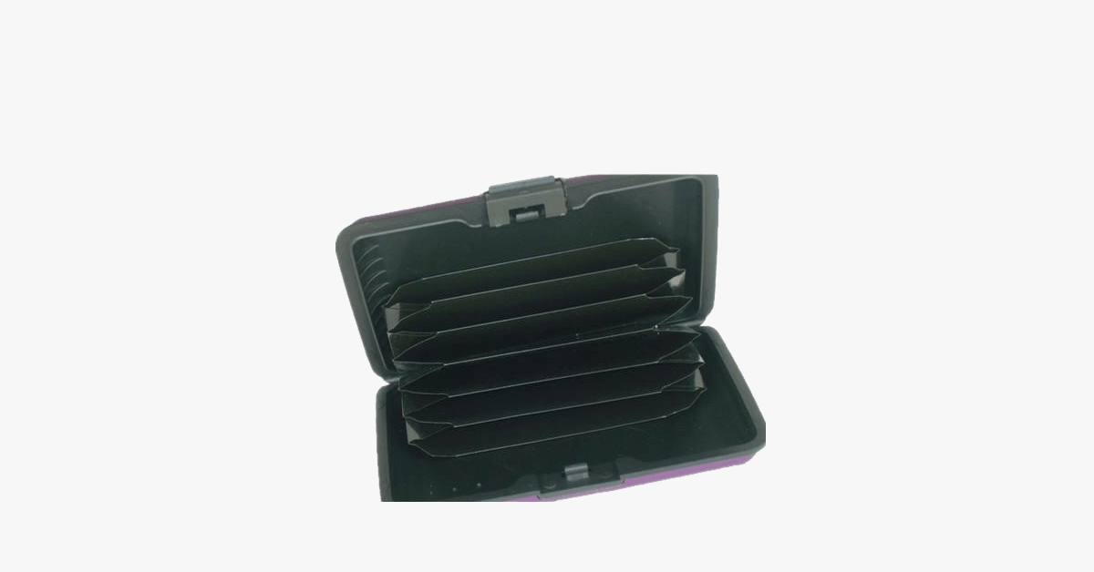 High Quality Metal Shiny Card Holder Wallet