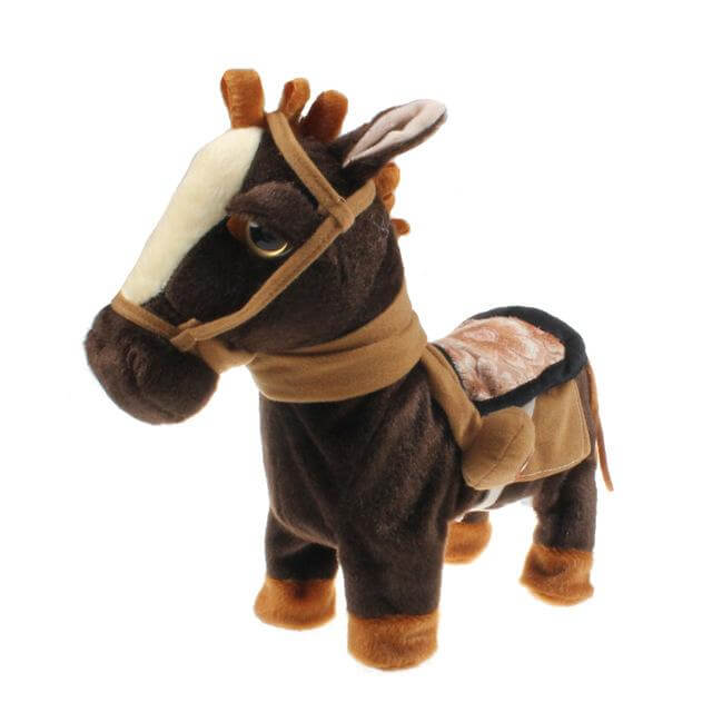 Horse Toys Walking Horse Toy Moving Pony Stuffed Toy Kids Gift