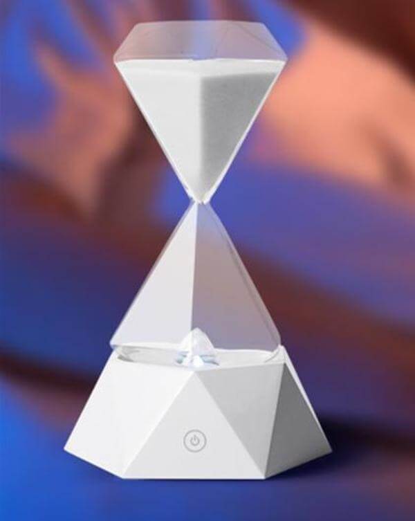 Hourglass Meditation Lamp To Give You A Truly Restful Nights Sleep