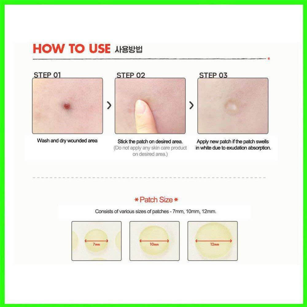 Hydrocolloid Invisible Pimple And Blemish Skin Patch