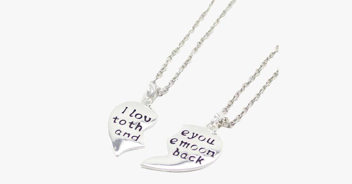 I Love You To The Moon Pendant