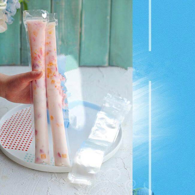 Ice Pop Maker Diy Ice Cream Maker Reusable 20 Pcs Pop Sleeves