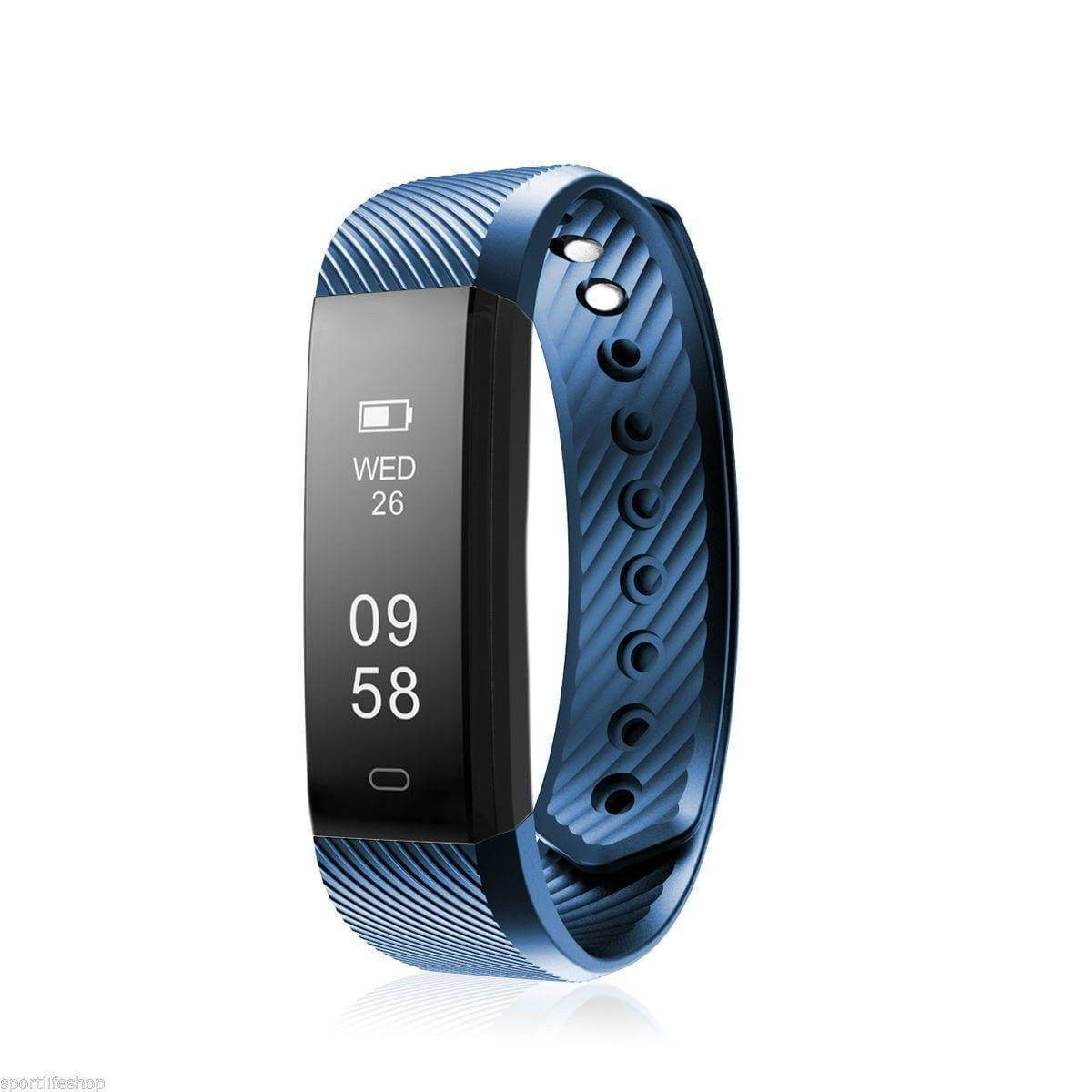 Id115Hr Bluetooth Smart Bracelet The Fitness Tracker Heart Rate Monitor