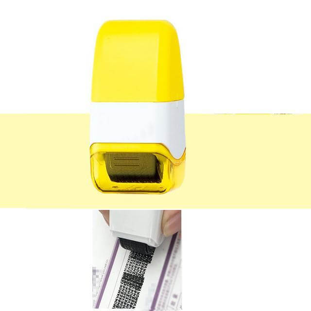 Identity Theft Protection Stamp Id Guard Security Roller