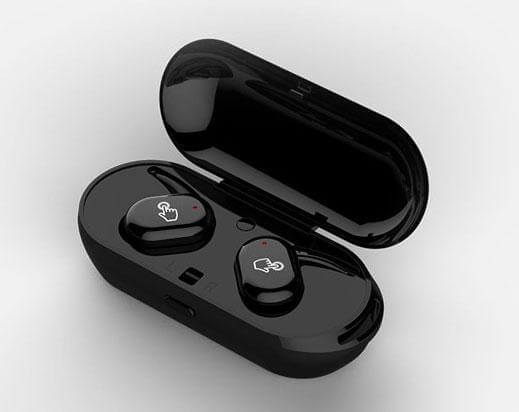 In Ear Waterproof Wireless Bluetooth Earphone With Charging Box