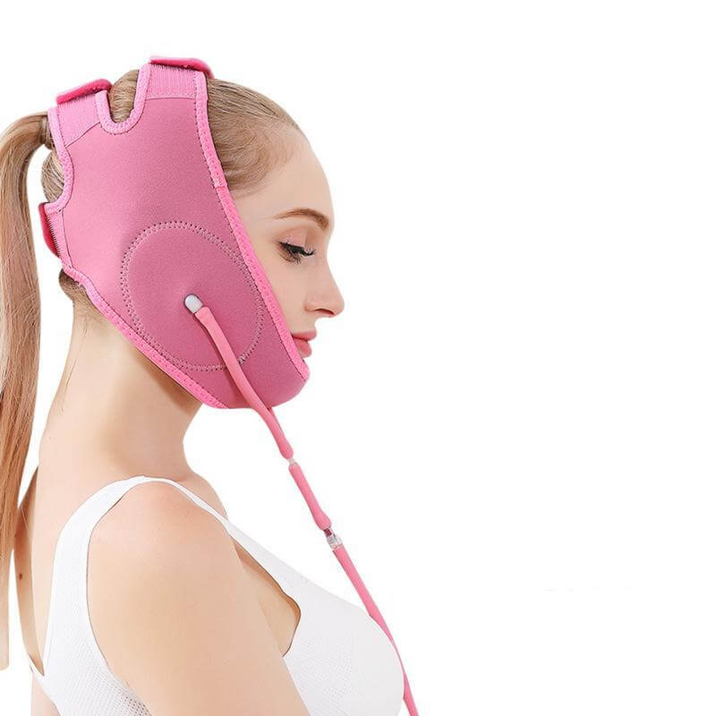Inflatable Face Slimming Band Air Press Lift Up Belt Face Lift Mask Massager V Line Cheek Chin Slimming Belt Face Shaper Bandage