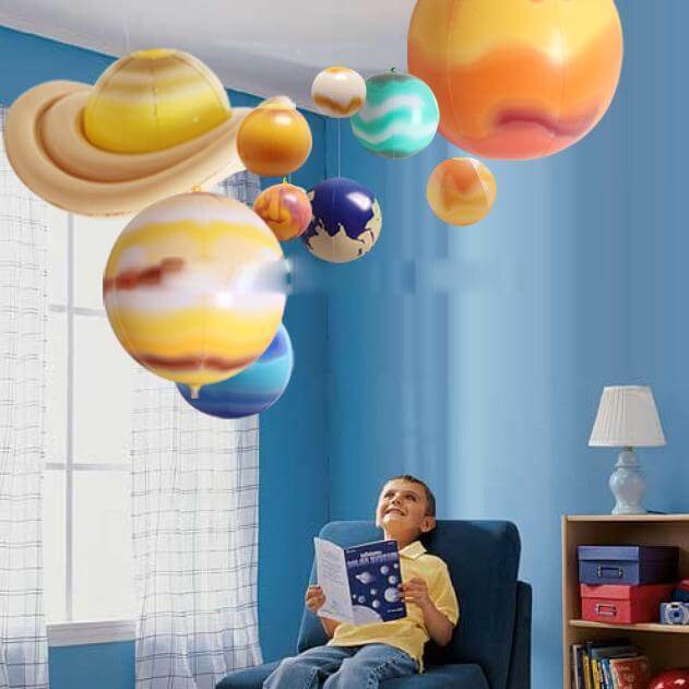 Inflatable Solar System Giant Galaxy Planets Science