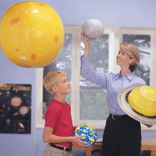 Inflatable Solar System Giant Galaxy Planets Science